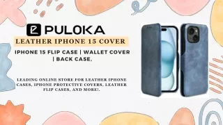 iPhone 15 Wallet Case & iPhone 15 Flip Cover | iPhone 15 Back Cover