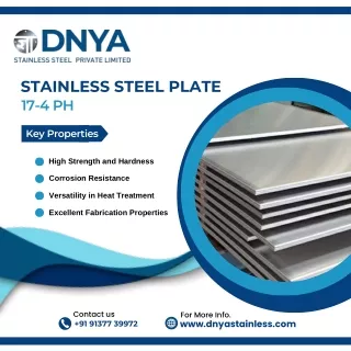 Key Features 17-4ph plate
