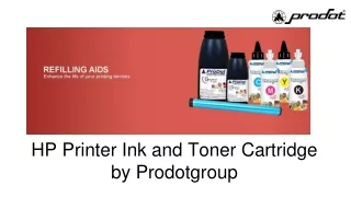 HP Printer Ink and Toner Cartridge by Prodotgroup