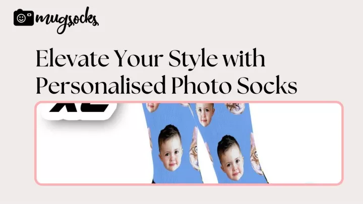 elevate your style with personalised photo socks