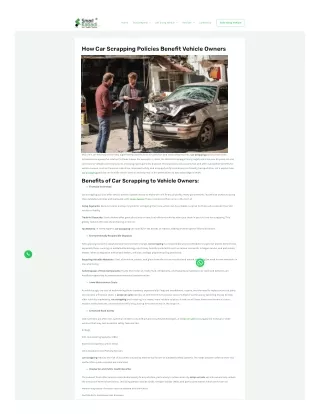 A comprehensive guide to benefits of car scrapping to owners