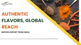 Spices Export From India | Easyway Impex
