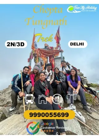 Chopta Trek Itinerary – Our Chopta Trek Itinerary includes the Tungnath Temple, Chandrashila Summit, and Deoriatal campi