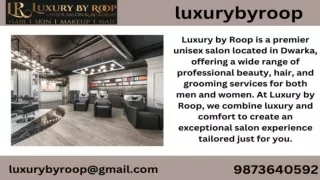 Unisex Salon In Dwarka