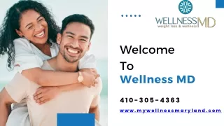 MD Wellness in Maryland to Expand Weight Loss Solutions for New Segments