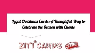 Legal Christmas Cards_ A Thoughtful Way to Celebrate the Season with Clients