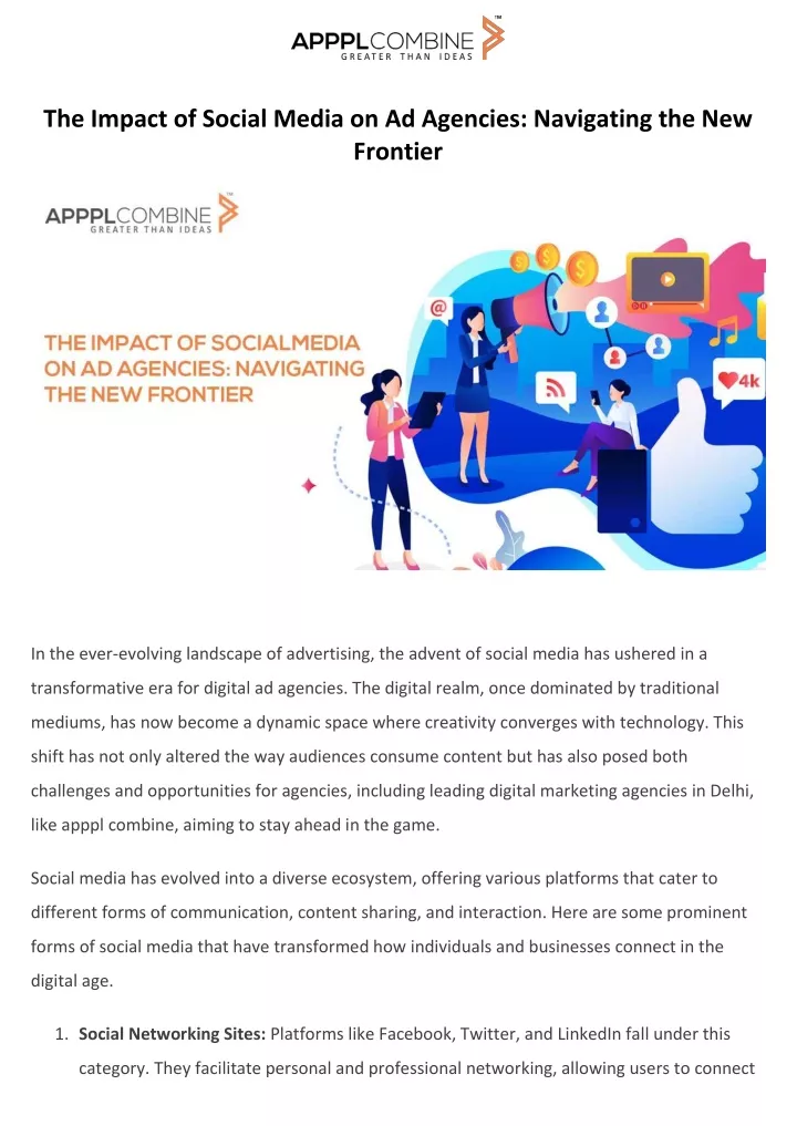 the impact of social media on ad agencies