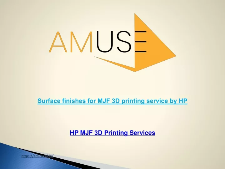 surface finishes for mjf 3d printing service by hp