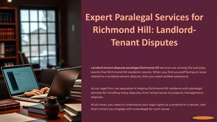 expert paralegal services for richmond hill