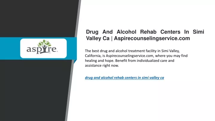 drug and alcohol rehab centers in simi valley