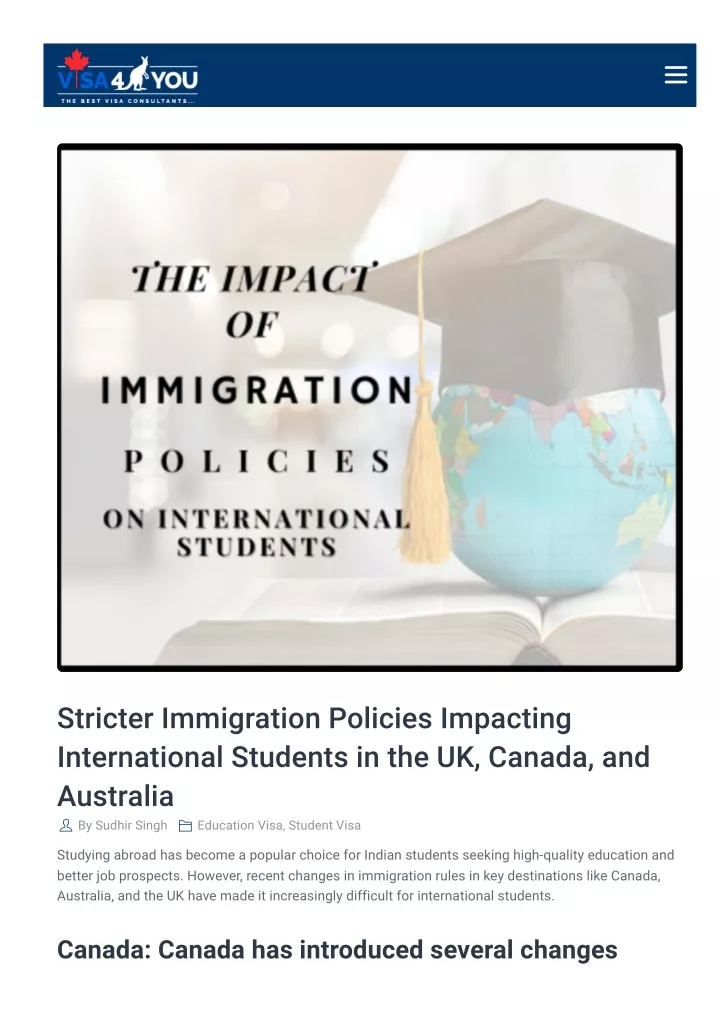 stricter immigration policies impacting