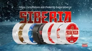 https snuffstore eu chewing bags siberia