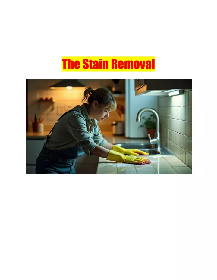 thestainremoval