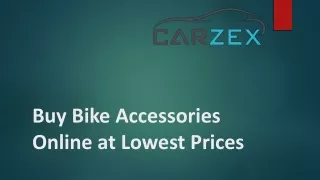 Buy Bike Accessories Online at Lowest Prices