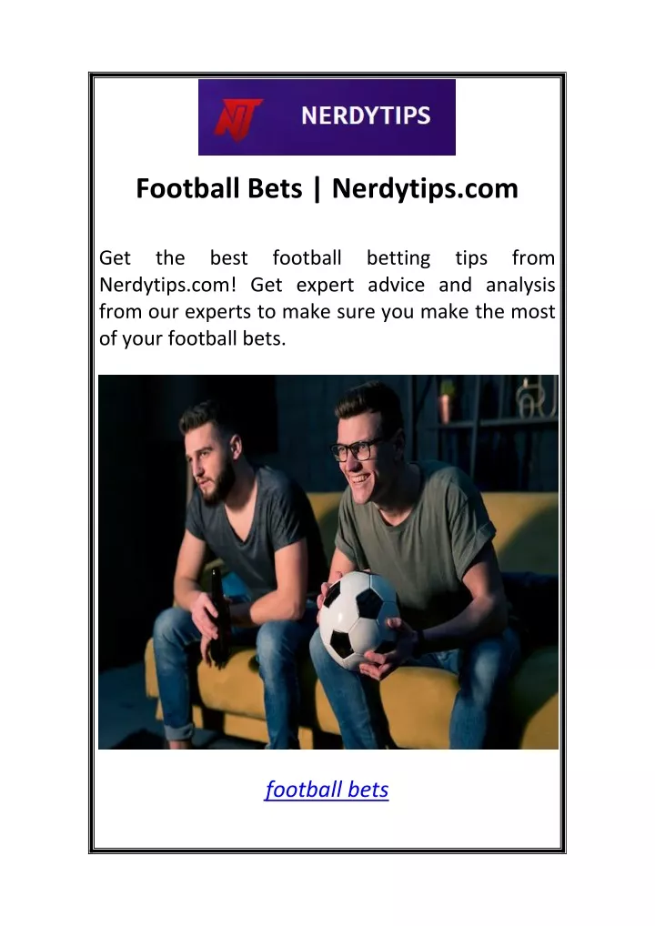 football bets nerdytips com