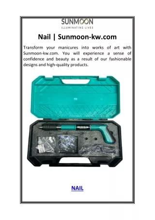 Nail  Sunmoon-kw.com
