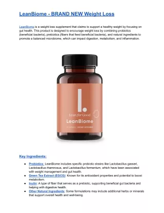 LeanBiome