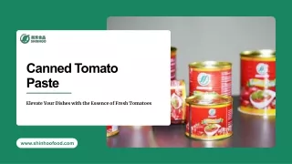 Canned Tomato Paste