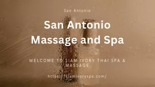 Romantic Couples Massage Spa Experience in San Antonio
