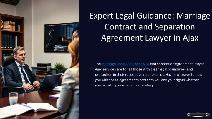 expert legal guidance marriage contract