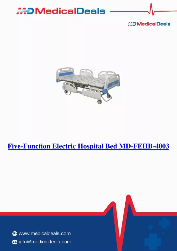 five function electric hospital bed md fehb 4003