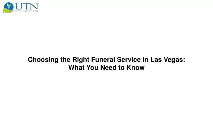 choosing the right funeral service in las vegas