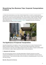 Streamlining Your Business Trips Corporate Transportations in Detroit - slide 1
