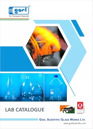 Goel Scientific Lab Catalog | Comprehensive Product Selection