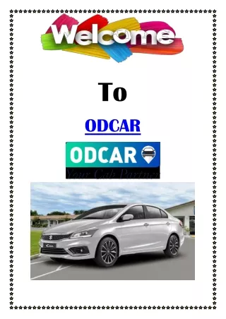 Smooth Bhubaneswar Airport Car Rentals by ODCAR