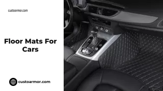 Floor Mats For Cars