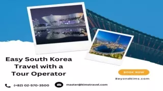 Easy South Korea Travel with a Tour Operator