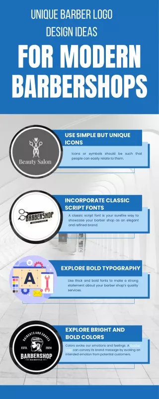 Unique Barber Logo Design Ideas