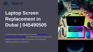 Laptop Screen Replacement in Dubai | 045490505