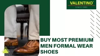 Buy Most Premium Men Formal Wear Shoes