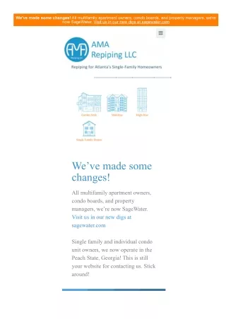 we ve made some changes all multifamily apartment