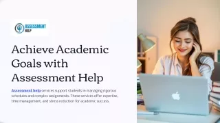 achieve academic goals with assessment help