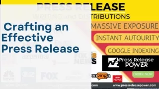 crafting an effective press release