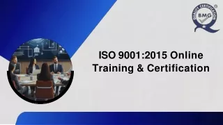 ISO 9001 Training – Master Quality Management Standards for Certification Succes