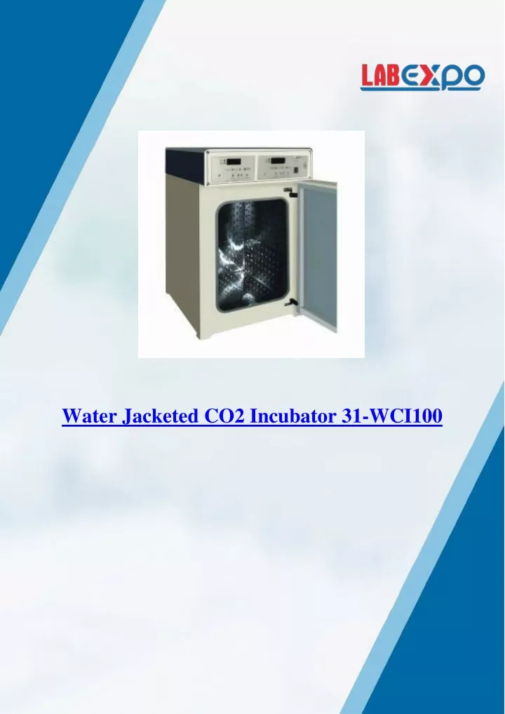 water jacketed co2 incubator 31 wci100