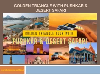 pushkar and desert safari