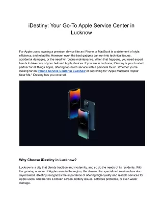 Apple Iphone Repair Shop Near Me