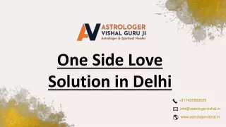 One Side Love Solution in Delhi