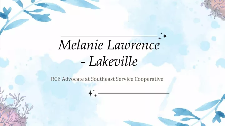 melanie lawrence lakeville