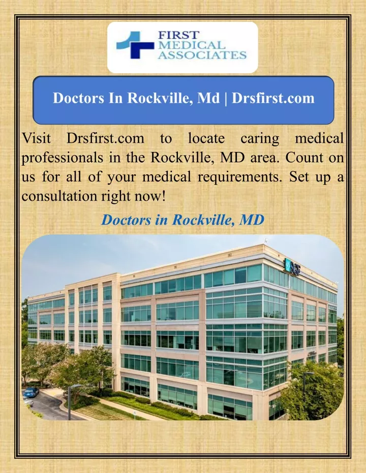 visit professionals in the rockville md area