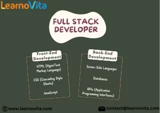 Full Stack Developer
