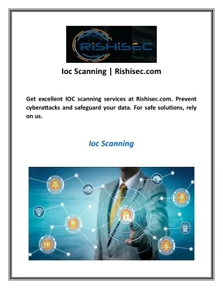 Ioc Scanning | Rishisec.com