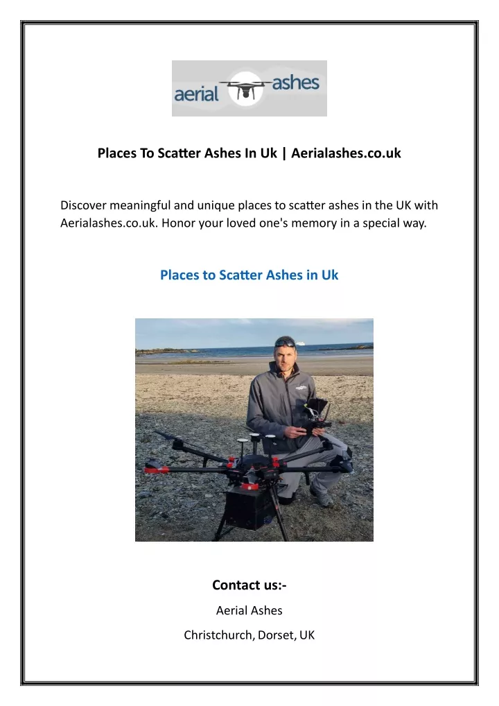 places to scatter ashes in uk aerialashes co uk