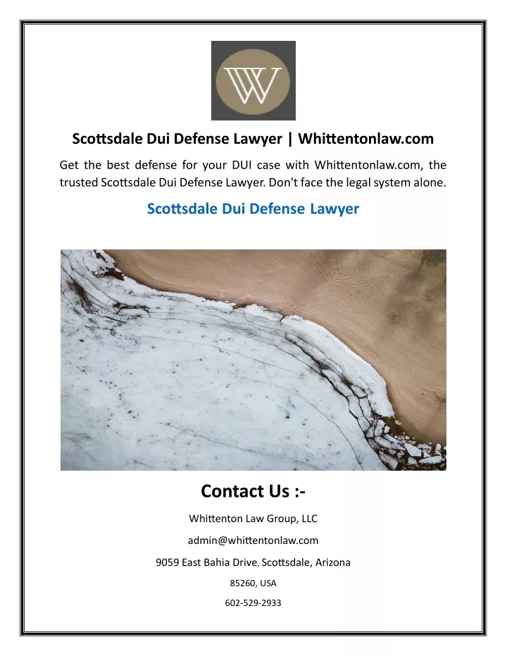 scottsdale dui defense lawyer whittentonlaw com