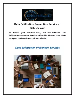 Data Exfiltration Prevention Services | Rishisec.com