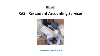 RAS - Restaurant Accounting Services
